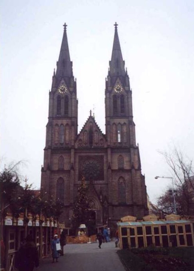 St. Ludmila's church at náměstí Míru