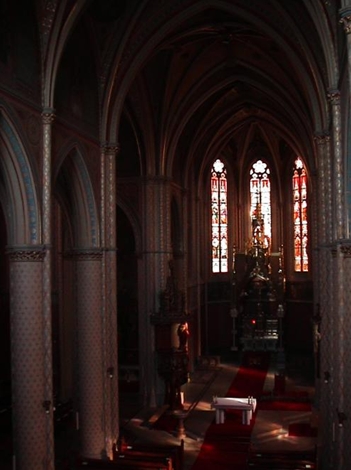 St. Ludmilas's church interior